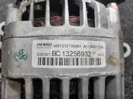 Opel Meriva B Generatore/alternatore 13256932