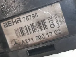 Mercedes-Benz E W211 Radiatore di raffreddamento A2115001702