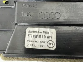 Audi A4 S4 B8 8K Dysze / Kratki środkowego nawiewu deski rozdzielczej 8T2820951D