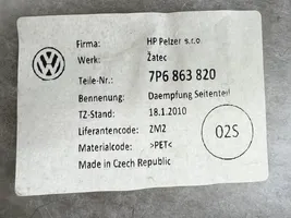 Volkswagen Touareg II Rivestimento pannello laterale del bagagliaio/baule 7P6863820