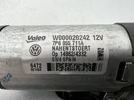 Volkswagen Touareg II Rear window wiper motor 7P6955711A