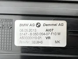 BMW 5 F10 F11 Kynnysverhoilusarja (sisä) 8050054