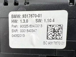 BMW 5 F10 F11 Oro kondicionieriaus/ klimato/ pečiuko valdymo blokas (salone) 9317670