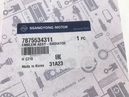 SsangYong Tivoli Emblemat / Znaczek 7875534311