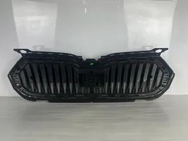 Skoda Octavia Mk4 Grille calandre supérieure de pare-chocs avant 6VA853653