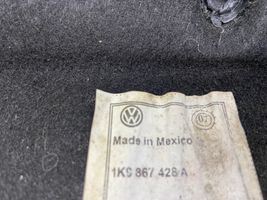Volkswagen Golf V Tavaratilan/takakontin alempi sivuverhoilu 1K9867428