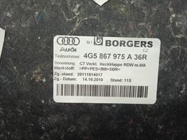 Audi A6 S6 C7 4G Tapicerka bagażnika / Komplet 4G5867975