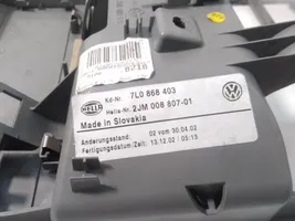 Volkswagen Touareg I Kattokonsolin valaisinyksikön koristelista 7L0868403