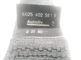 Renault Avantime Rear seatbelt 6025402581B