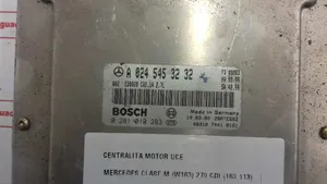 Mercedes-Benz ML W163 Centralina/modulo del motore A0245453232