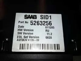 Saab 9-5 Monitor / wyświetlacz / ekran 5263256
