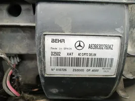 Mercedes-Benz Vito Viano W639 Sisälämmityksen ilmastoinnin korin kotelo A6398302760KZ