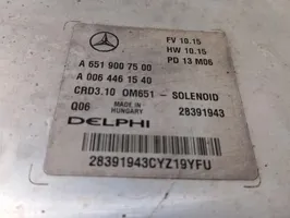 Mercedes-Benz C W204 Calculateur moteur ECU A6519007500