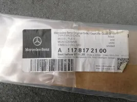 Mercedes-Benz CLA C117 X117 W117 Logo, emblème de fabricant A1178172100