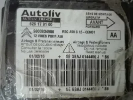 Citroen C3 Centralina/modulo airbag 620504800