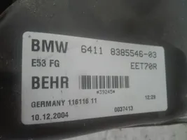 BMW X5 E53 Silniczek nagrzewnicy nawiewu klimatyzacji A/C 6411838554603