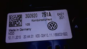 Volkswagen PASSAT Nopeusmittari (mittaristo) 3G0920751A