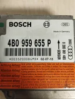 Audi A6 S6 C5 4B Turvatyynyn ohjainlaite/moduuli 4B0959655P