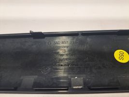 Volkswagen PASSAT B7 Dashboard glove box trim 3AC857211D