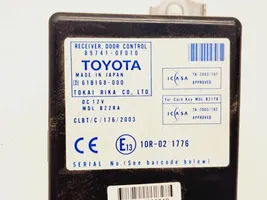 Toyota Corolla Verso AR10 Unité de commande module de porte 897410F010