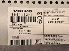 Volvo V70 Unité principale radio / CD / DVD / GPS HU-603