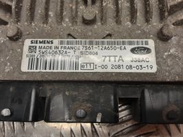 Ford Fiesta Calculateur moteur ECU 7S6112A650EA