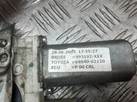 Toyota Corolla E120 E130 Mécanisme lève-vitre de porte arrière avec moteur 6984002120