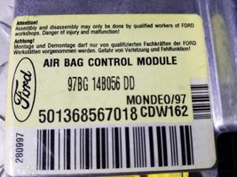 Ford Mondeo MK II Sterownik / Moduł Airbag 97BG14B056DD