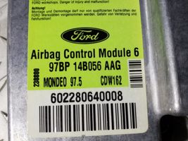 Ford Mondeo MK II Turvatyynyn ohjainlaite/moduuli 97BP14B056AAG