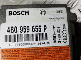 Audi A6 S6 C5 4B Sterownik / Moduł Airbag 4B0959655P