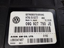 Volkswagen Jetta V Vaihdelaatikon ohjainlaite/moduuli 09G927750JE