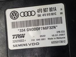 Audi A6 S6 C6 4F Module de frein de stationnement F0907901A