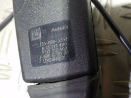 Opel Zafira B Klamra przedniego pasa bezpieczeństwa 330803354