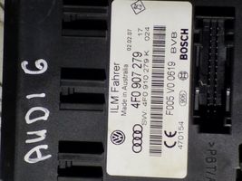 Audi A6 S6 C6 4F Maitinimo valdymo blokas 4F0907279