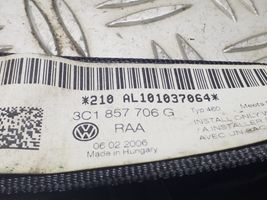 Volkswagen PASSAT B6 Ceinture de sécurité avant 606189700