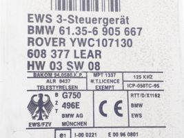 BMW X5 E53 Unité de commande dispositif d'immobilisation 6905667