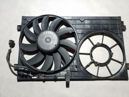 Skoda Octavia Mk2 (1Z) Ventilateur de refroidissement de radiateur électrique 1K0121207J