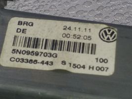 Volkswagen Tiguan Передний двигатель механизма для подъема окон 5N0959703G