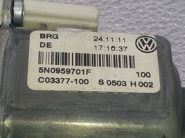 Volkswagen Tiguan Regulador manual de la ventanilla delantera 5N0959701F