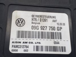 Volkswagen PASSAT CC Vaihdelaatikon ohjainlaite/moduuli 09G927750GP