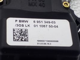 BMW 5 E60 E61 Palanca de intermitentes 6951349