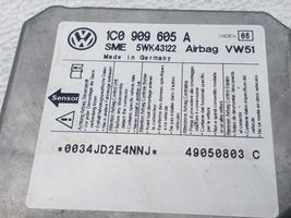 Volkswagen Transporter - Caravelle T5 Module de contrôle airbag 1C0909605A