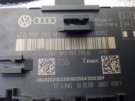 Audi A6 S6 C6 4F Unité de commande module de porte 4F0959795M