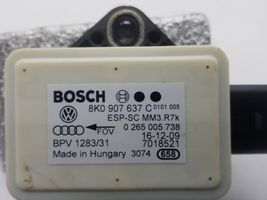 Audi A4 S4 B8 8K Czujnik przyspieszenia ESP 8K0907637