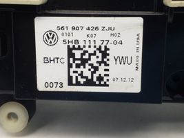 Volkswagen Tiguan Oro kondicionieriaus/ klimato/ pečiuko valdymo blokas (salone) 561907426