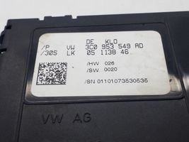 Volkswagen PASSAT B6 Ohjaustehostimen ohjainlaite/moduuli 3C0953549AD