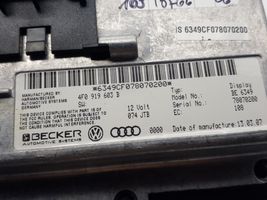 Audi A6 S6 C6 4F Monitori/näyttö/pieni näyttö 4F0919603B