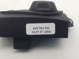 Audi Q7 4L Steering wheel adjustment switch 4E0953551