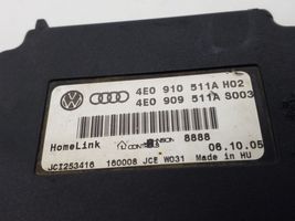 Audi A8 S8 D3 4E Autotallin oven avauskytkin 4E0910511A