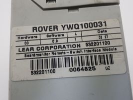 Rover 75 Muut ohjainlaitteet/moduulit YWQ100031